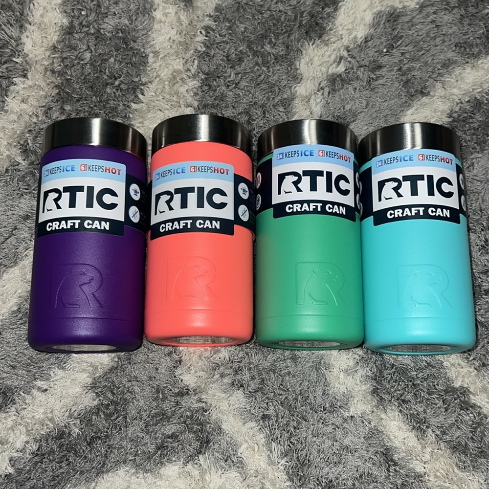 NEW! RTIC Craft Can 4 Pack
